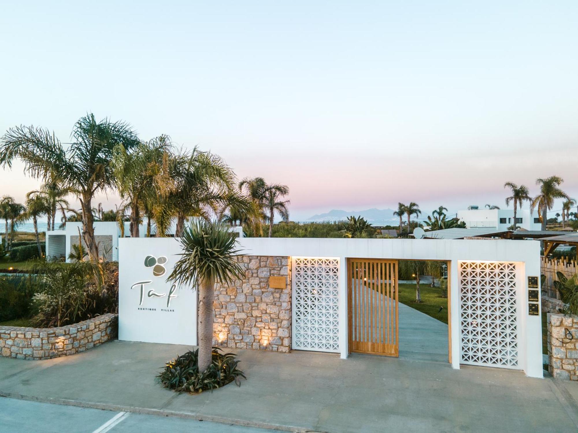 Taf Beach Villas With Tesla Τιγκάκι Εξωτερικό φωτογραφία