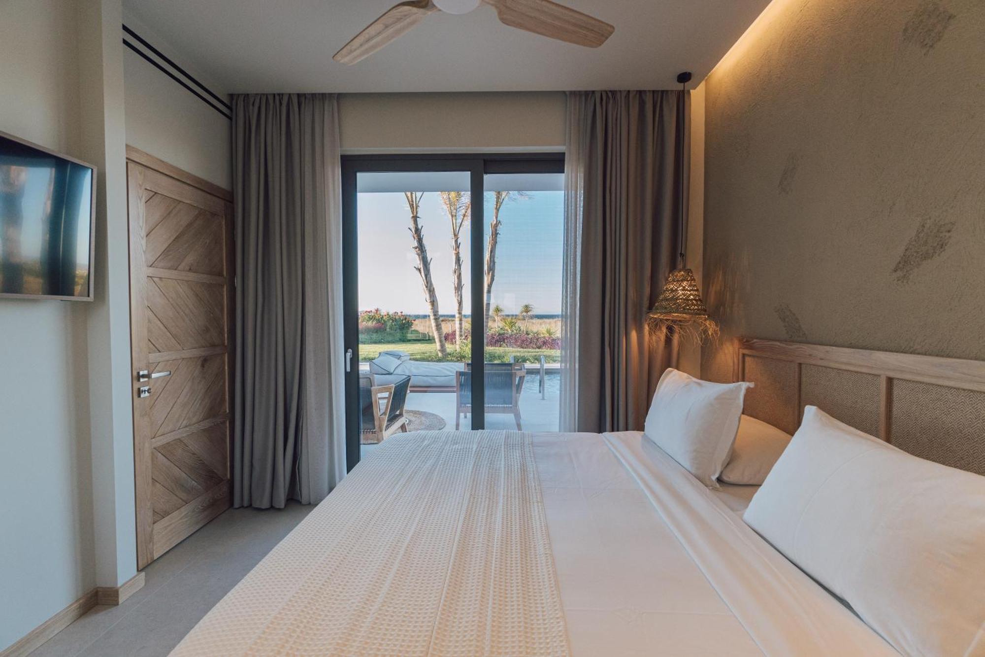 Taf Beach Villas With Tesla Τιγκάκι Δωμάτιο φωτογραφία