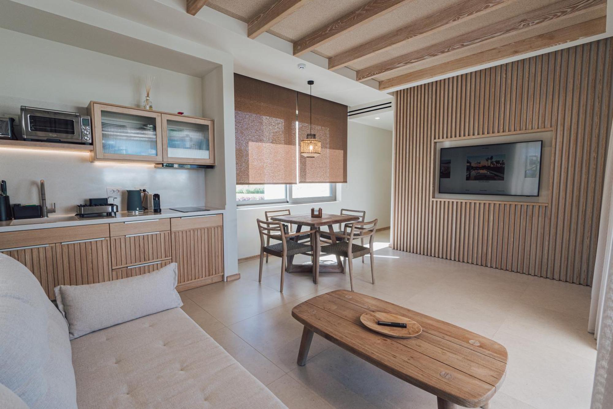 Taf Beach Villas With Tesla Τιγκάκι Δωμάτιο φωτογραφία