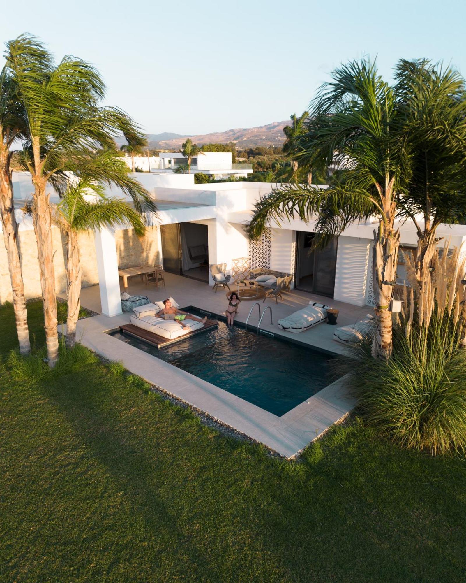 Taf Beach Villas With Tesla Τιγκάκι Δωμάτιο φωτογραφία