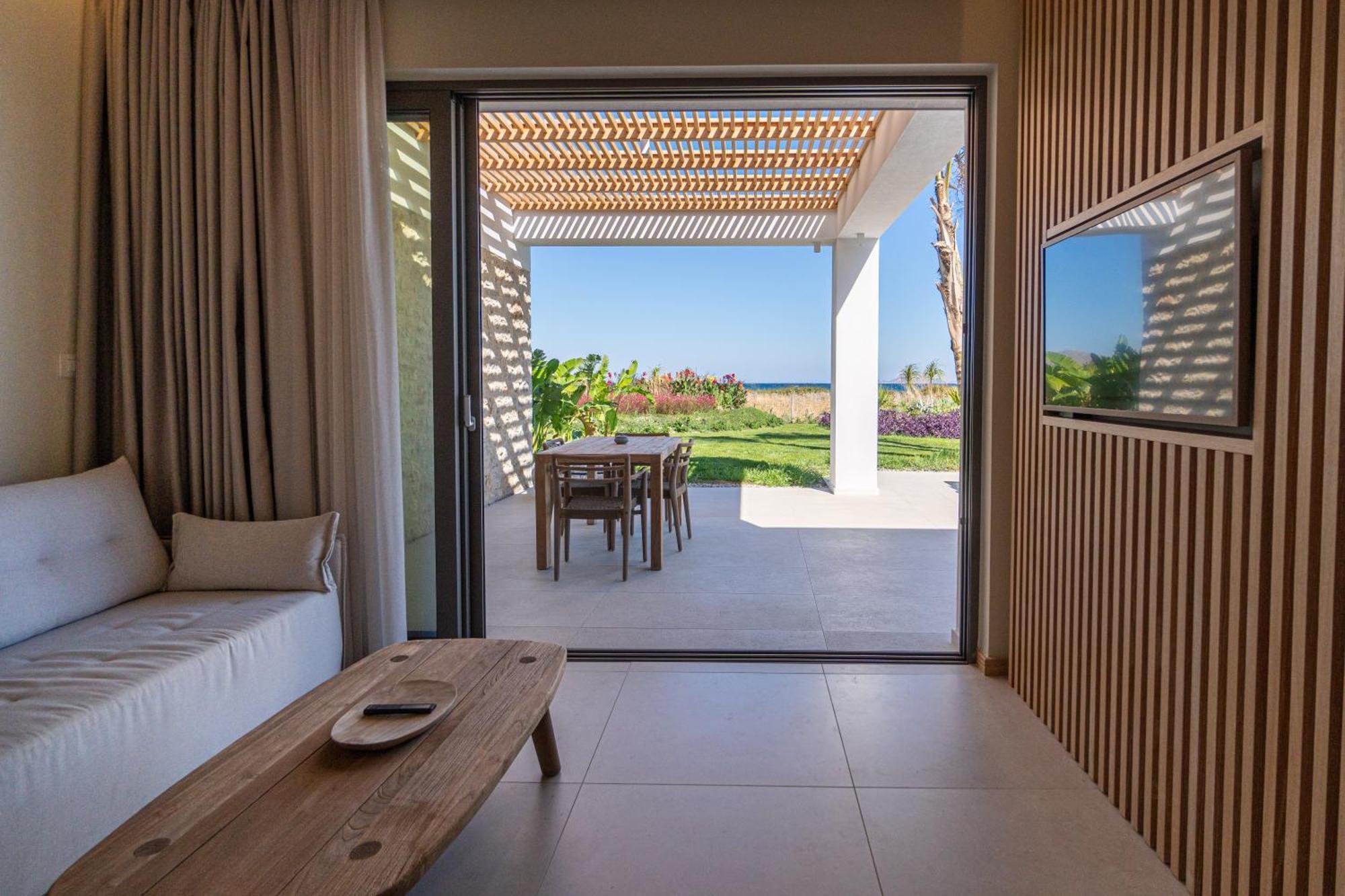 Taf Beach Villas With Tesla Τιγκάκι Δωμάτιο φωτογραφία