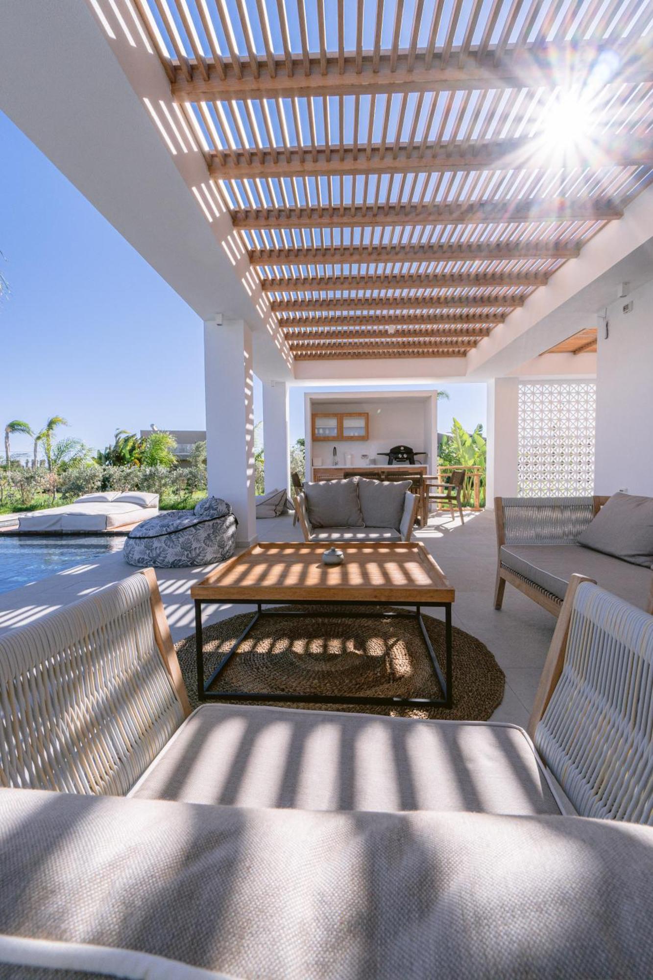 Taf Beach Villas With Tesla Τιγκάκι Δωμάτιο φωτογραφία